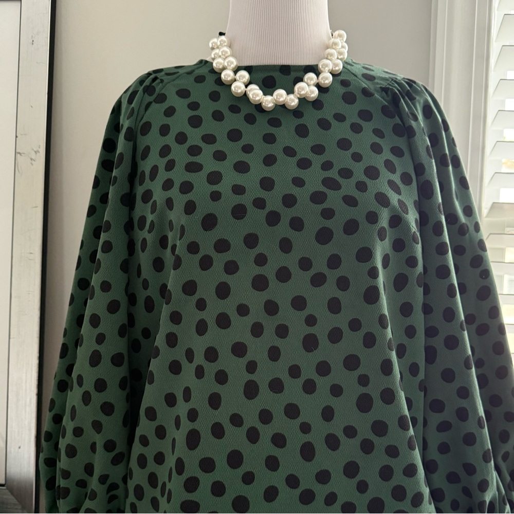 Target Who What Wear puff sleeve blouse